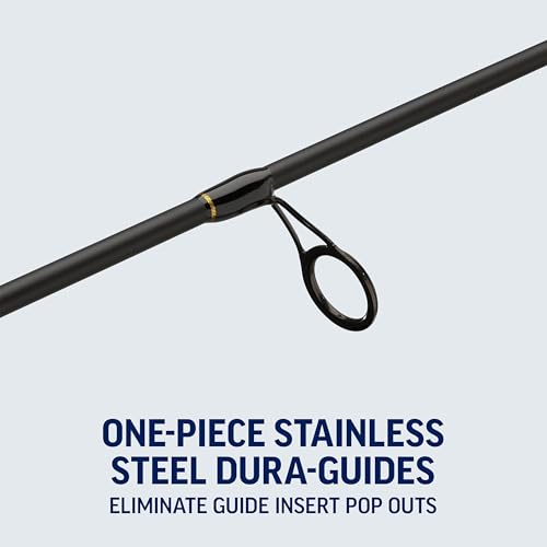 Penn Battle IV Spinning Reel and Fishing Rod Combo - size: 6000 Size Reel - 6'6" - Medium Heavy - 1pc, style: Battle IV