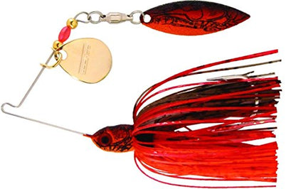 BOOYAH Pond Magic Small-Water Spinner-Bait Bass Fishing Lure - color: Nest Bobber, style: Pond Magic Real Craw
