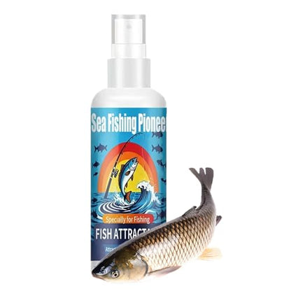 Fishing Attractants,100ML Catching Spray,Bait Scent for Fishing | for Pond Lake Seaside Water Trolling Outdoor Beginner Professional Lover