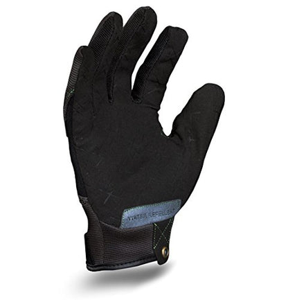 Ironclad EXO Pro Water Resistant; Work Gloves, (1 Pair), EXO2-MWR-04-L, Black/Grey - size: Large (Pack of 2)