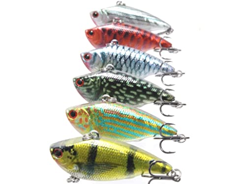 Minnow Crankbait for Bass Fishing Bass Lure Jerkbait Fishing Lures and Tackle Box - color: HL540KB