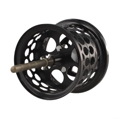 FABULETTA Spool for Casting Reel, Lightweight Aluminum Bobbin, Compatible with Tatula SV TW/SV-100, 4 Colors, Fishing Reel Parts Repair(black) - color: black