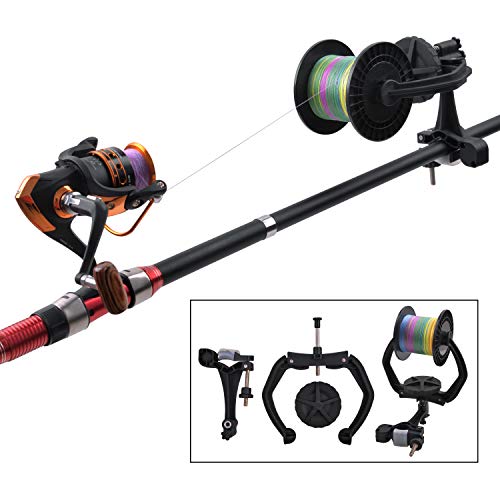 Fishing Line Spooler for Fishing Reel Line Winder Spooling Station System Baitcaster Line Spooler Machine Tool