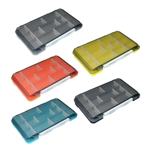 Waterproof Tackle Box Fishing Tackle Container Box Fishing Storage Box Fish Lures Organizers Box with Removable Dividers