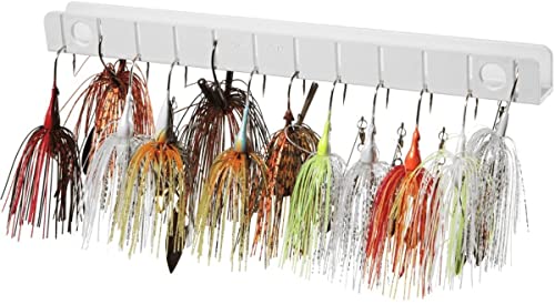 T-H Marine Cooks Go-To Tackle Storage System - Fishing Lure Holder and Organizer Provides Easy Access to Your Bait - Can Be Configured to Fit Any Boat or Dock - Black