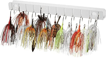 T-H Marine Cooks Go-To Tackle Storage System - Fishing Lure Holder and Organizer Provides Easy Access to Your Bait - Can Be Configured to Fit Any Boat or Dock - Black