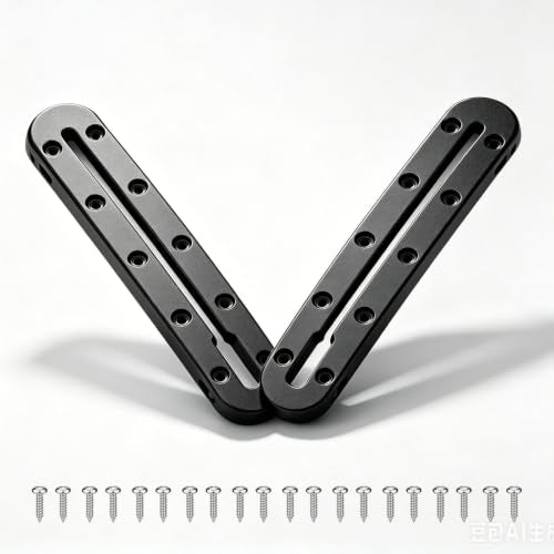 Kayak Track,Low Profile Kayak Rail Mount,Kayak Gear Track for Fishing Rod Holder, Fish Finder, Cup Holder, Paddle Holder, Anchor Cleats & All T-Slot Kayak Accessories - size: 9 Inch，2 Pcs