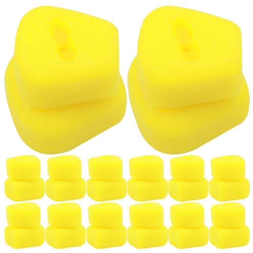 Tofficu 100pcs Artificial Fishing Baits Corn Grain Lures Simulation Soft Lures Floating Beads for Carp and Trout Freshwater Saltwater Fishing Equipment