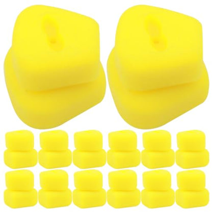 Tofficu 100pcs Artificial Fishing Baits Corn Grain Lures Simulation Soft Lures Floating Beads for Carp and Trout Freshwater Saltwater Fishing Equipment