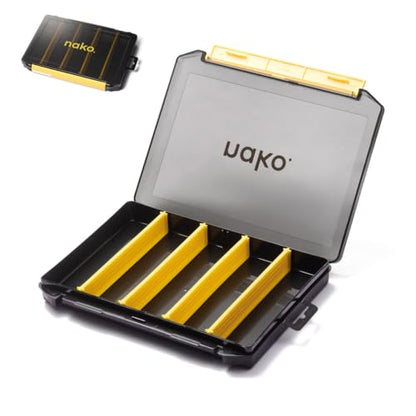 Nako Fishing Terminal Tackle Box 363 FLEX - size: G363-2 (Flex - 10" x 7.5" x 1.1")