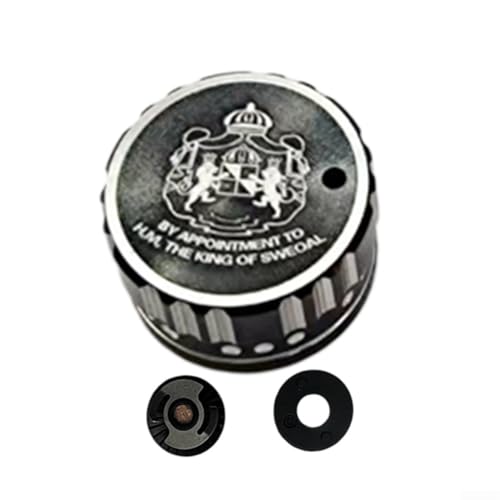 Fishing Reel Brake Knob, Spool Mechanical Brake Knob With Internal Sound Kit, Aluminum Alloy Replacement Parts With Gear Mechanical Spool For Abu Garcia 3/3.5/4 P5 Baitcasting Reel(black) - color: black
