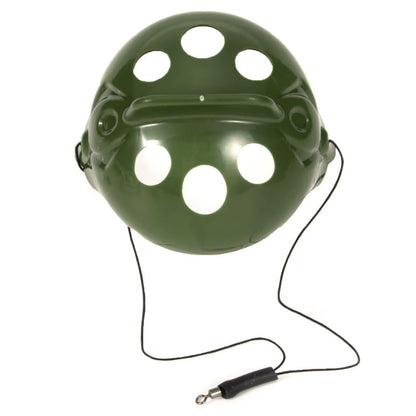 5pcs Small Bait Cage ABS Carp Fishing Large Pellet Feeder Float Throwing Holder Tackle Tool Bait Food Feeder Dry Spinach Feeding Cage