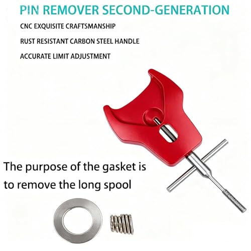 QUA'ANNYU Fishing Reel Maintenance Kit, Professional Fishing Reel Care & Repair Tool Set with 24/30/38-in-1 Screwdriver Set - color: Red+38-in-1 Electric Screwdriver