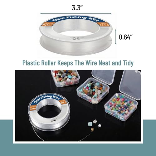Mr. Pen- 218 Yard Nylon Fishing Line, String for Hanging - size: 2 Pack