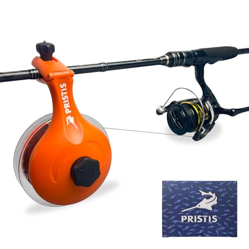 Pristis Practical Fishing Tool Combination, Mini Fishing Scissors & Fishing Line Winder & Zinger Retractor, A Neat Option for Angler