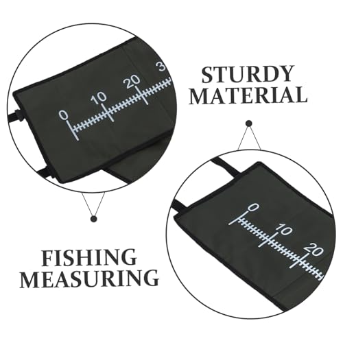 Accurate Fish Measuring Ruler Portable Fish Measurement Pad Fishing Measuring Board Sturdy and Easy to Clean