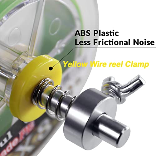 THKFISH Fishing Line Spooler Fishing Line Winder Spooler Fishing Accessories Adjustable Stable Portable Fishing Line Spooler/Fishing Line Remover - color: B -Short- Line Spooler
