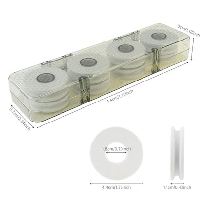 8pcs Fishing Foam Spools Foam Reels Fishing Wire Winder, Fishing Line Board Fishing Line Spools for Storage Organizer Accessories for Fishing Line