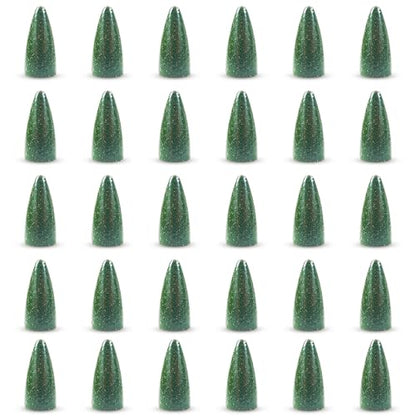 30Pcs Bullet Fishing Worm Slip Sinkers Weights - Texas Rig and Carolina Rig Weights for Bass Fishing Size 1/2oz 3/8oz 1/4oz 3/16oz 1/8oz 1/16oz - size: 30pcs 3/16oz