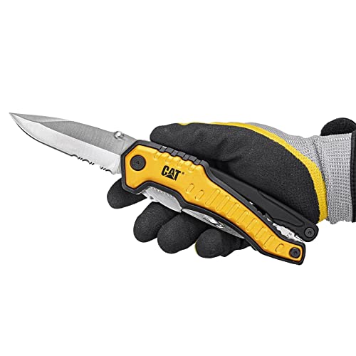 Cat 9-in-1 XL Multi-Tool with Full Size Knife Blade and Pliers - 980235 - size: 9-in-1