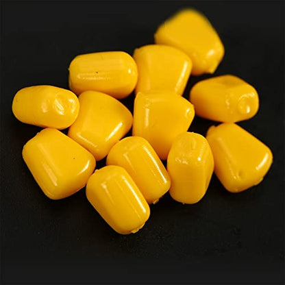 50PCS Artificial Carp Baits up Fake Corn Fake Corn, Carp Fishing Equipment, Fake Corn Fishing Lures, Simulation Soft Baits Floating Baits with Nice Scent for Outdoor Freshwater