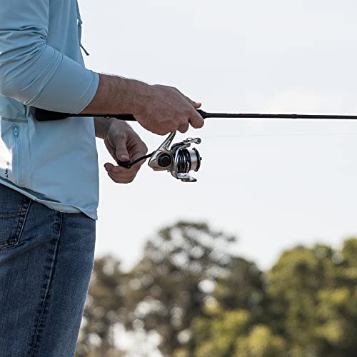 Lew's American Hero Tier 1 Casting Fishing Rod, HM50 Graphite Blank with Stainless Steel Guides, Split Grip EVA Handle, Multicam - size: 7'0", style: Med-heavy Power