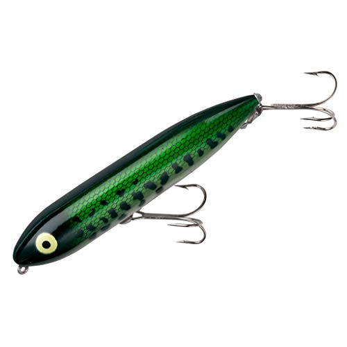 Heddon Zara Spook Topwater Fishing Lure - Legendary Walk-The-Dog Lure - color: Baby Bass, style: Zara Spook (3/4 Oz)