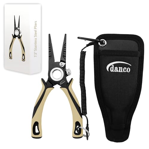 Gambler danco 7.5" PRO Series Pliers 304 Forged Stainless Steel - color: Sandstorm