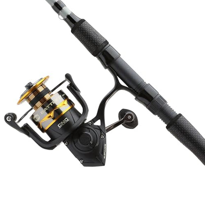Penn Battle IV Spinning Reel and Fishing Rod Combo - size: 4000 Size Reel - 7' - Medium - 1pc, style: Battle IV Le