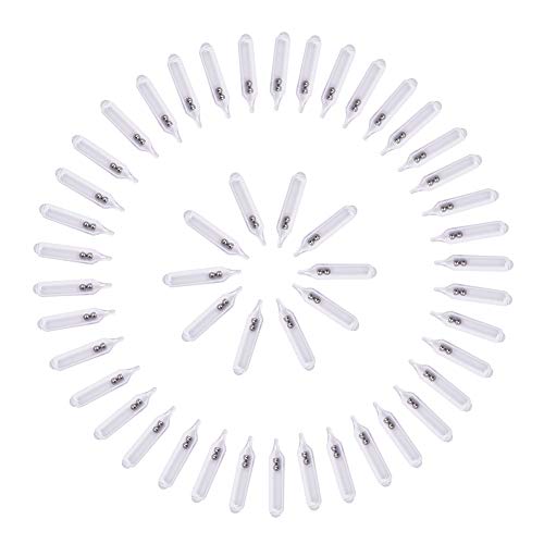 50 Worm Jig Fishing Lure Insert Tube Rattles Shake Attract Fly Tie Tying - size: 3mm