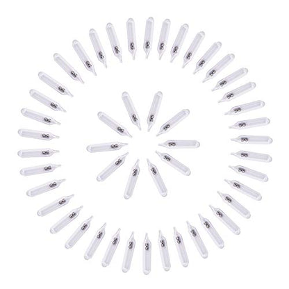 50 Worm Jig Fishing Lure Insert Tube Rattles Shake Attract Fly Tie Tying - size: 3mm