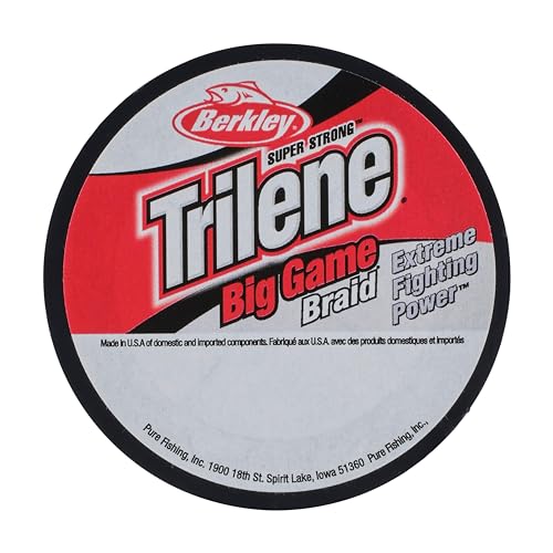 Berkley Trilene Big Game Braid Fishing Line - color: Ocean Blue, size: 65lb - 328yd