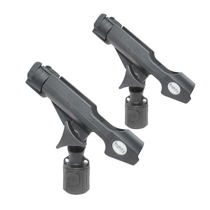 2-Piece Fishing Rod Holder with Universal T-Screws for Kayaks, Fishing Boats and Canoes