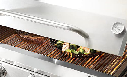 12" Non-Stick Grilling Skillet with Removable Handle - Large Grill Pan & Deep Fryer Strainer Basket for Seafood & Vegetables - Indoor & Outdoor BBQ Grill & Restaurant Use by Mr. Bar-B-Q 06750X - size: 12x12 Inch
