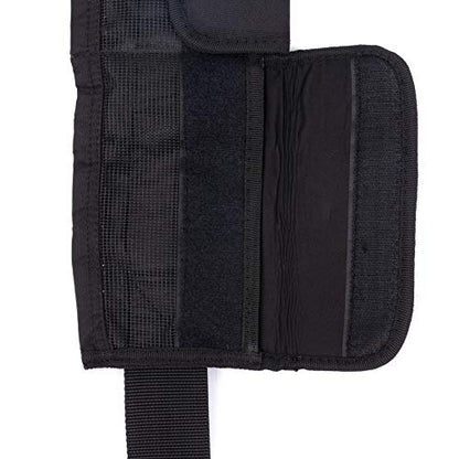 Scuba Weight Belt, 4 Pocket Freediving Dive Diving Accessories - fit for Waist 32" to 52" - color: Hook and Loop