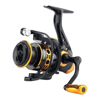 HAUT TON Dolphin Advance Edition Spinning Reel,5.2:1Gear Ratio,22LBS,5+1BB,Backlash Free Bearing,Sealed Drag System,Saltwater,Freshwater Fishing Reels - color: TGG, size: 4000