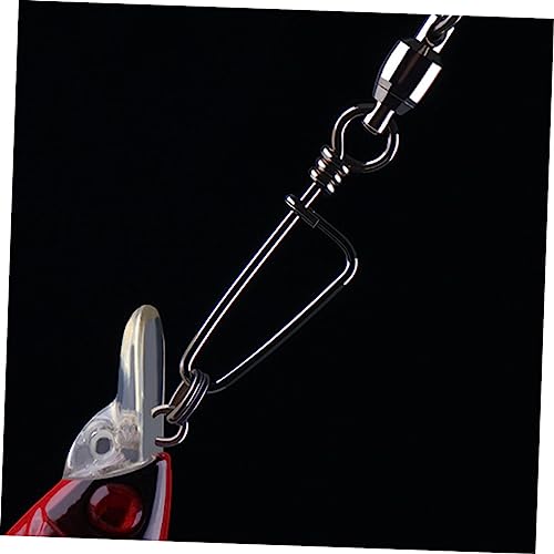 balacoo Pin Swivel Fishing Tackle Hooks Equipment para Cool Fishing Lures Pole Fishing Accessories Wire Plant