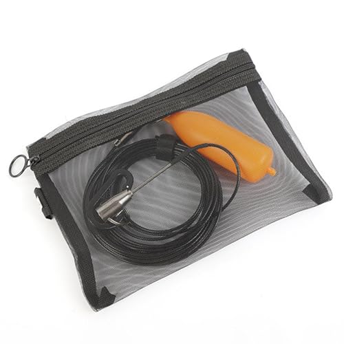 Stringer Fishing Stainless Steel Rust Proof Heavy Duty | Kayak Fishing Wading Stringer for Outdoor Kayak Shore Boat Pier Anglers Fishermen Father - color: 8 meters