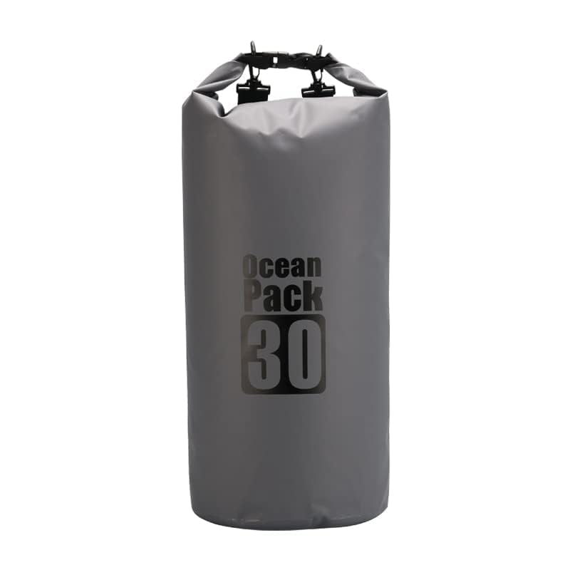 Dry Sack/Floating Waterproof Bag 2L/5L/10L/20L/30L for Boating, Kayaking, Hiking, Snowboarding, Camping, Rafting, Fishing and Backpacking - color: Gary, size: 30L