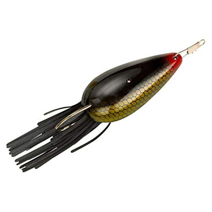 Heddon Moss Boss Topwater Fishing Lure - Glides Through Heavy Cover - color: Black Scaled, size: 3/8 oz