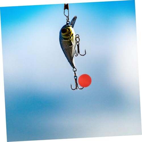 VICASKY PVA Strawberry Flavor Fishing Bait Beads Floating Smell Balls for Carp Fishing High Buoyancy Soft Pellets for Attracting Fish