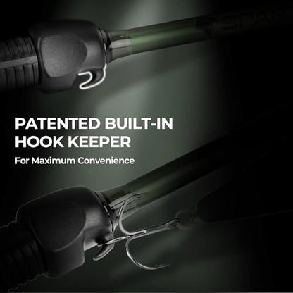 KastKing Spartacus II Twin-Tip Fishing Rod and Reel Combo, Spinning & Casting Combo, Fishing Poles and Reels Combo, KastFlex IM6 Graphite Blanks, 2-Piece Rods with Extra Tip - style: Spin-7'3'' Mh-3000 Reel (2 Pcs+ Extra Tip)