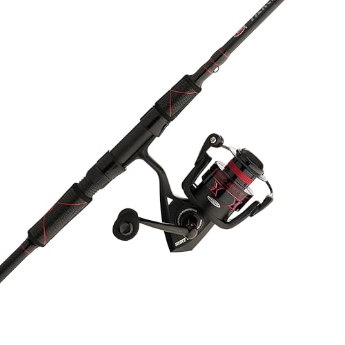 Penn Fierce IV Spinning Reel and Fishing Rod Combo - size: 2500 Size Reel - 7' - Medium Light - 1pc, style: Fierce IV Le