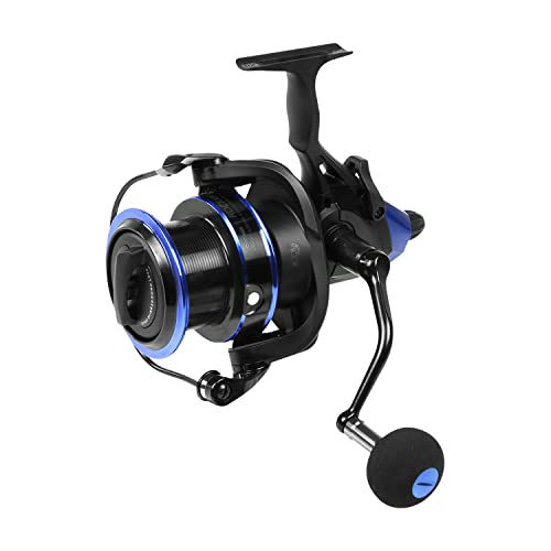 Okuma Rockaway Graphite Body Surf Spinning Reel - size: RBF-8000; 305yds-20lb, 5.3;1, style: Baitfeeder