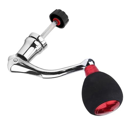 Fishing Reel Handle, Metal knobs Handle Grip Fishing Reel Rocker Arm Grip (Red-2000/3000) Fishing Reel Handle Reel Replacement Handle Fishing Reel Handle Replacement Reel Handle