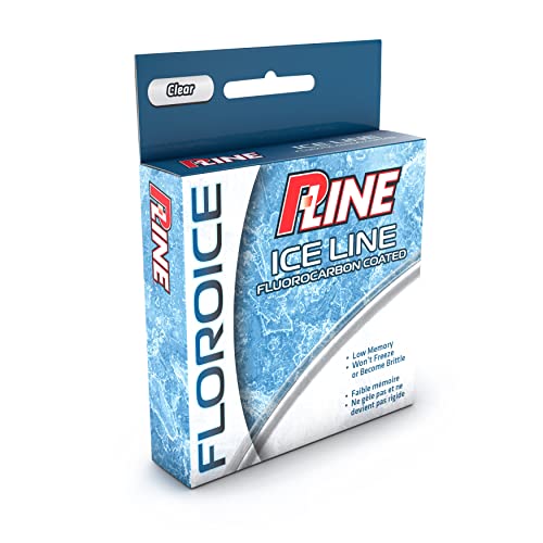 P-Line Floroice Fishing Line 100 YD Spool - size: 8-Pound