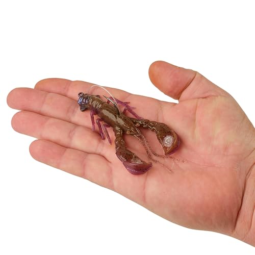 Berkley PowerBait Clatter Craw Fishing Soft Bait - color: Peanut Butter and Jelly