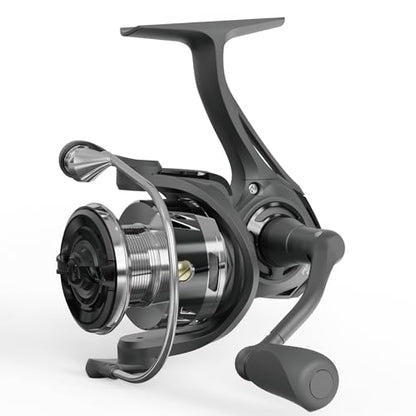 Fishdrops Rhino Spinning Reel, UP to 22LBs Drag & 7+1 BB Fishing Reel, CNC Aluminum Spool & Ultra-Lightweight Handle, for Fresh and Saltwater, 6.2:1 High Speed Gear Ratio - size: Size5000