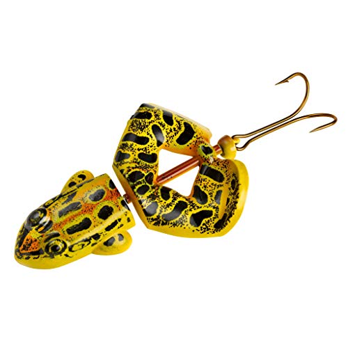 Rebel Lures Buzz'N Frog Topwater Buzzbait Fishing Lure, 2 1/2 Inch, 1/2 Ounce - color: Swamp Frog