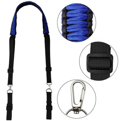 Paracord Lunchbox Strap - Adjustable 7.5qt Cooler Shoulder Sling, Handwoven Heavy Duty Paracord, Detachable & Stabilized with Swivel Buckle